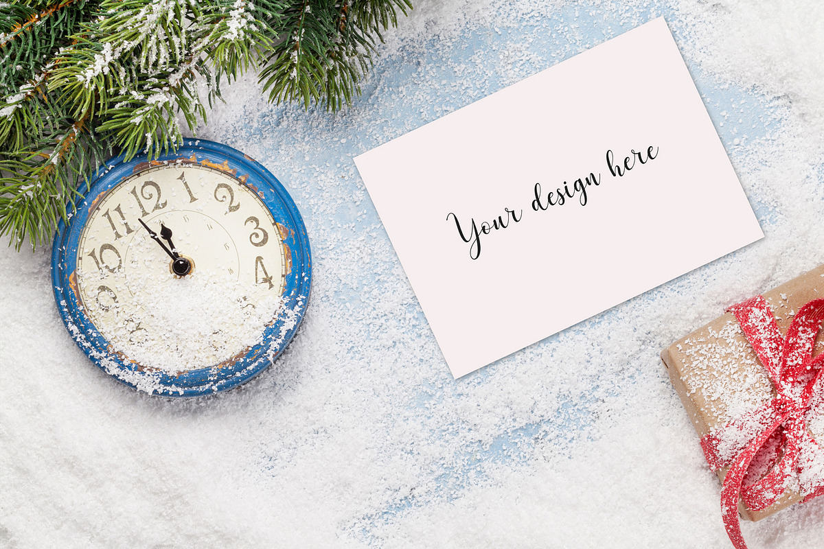 48 Christmas Mockup, a Print Template by Walentin (Photo 41 of 49)