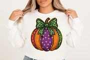 Glitter Fall Pumpkin PNG, an Illustration by Libby Wishes (Thumbnail 2 of 8)