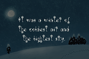 Snowflake Season, a Handwritten Font by Jelena Sardi (Thumbnail 4 of 7)