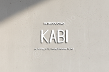 Kabi - A Modern Elegant Serif Typefa