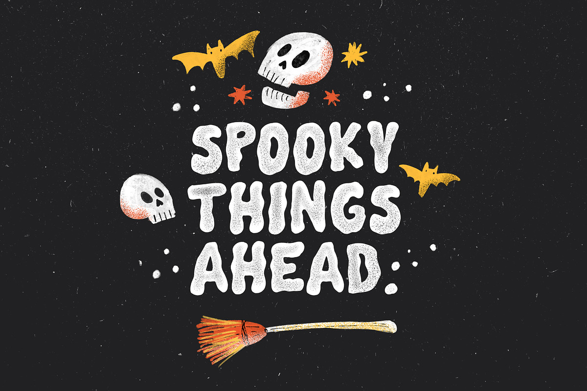 Spooky Society SVG Font, a Font by Nicky Laatz (Photo 2 of 9)
