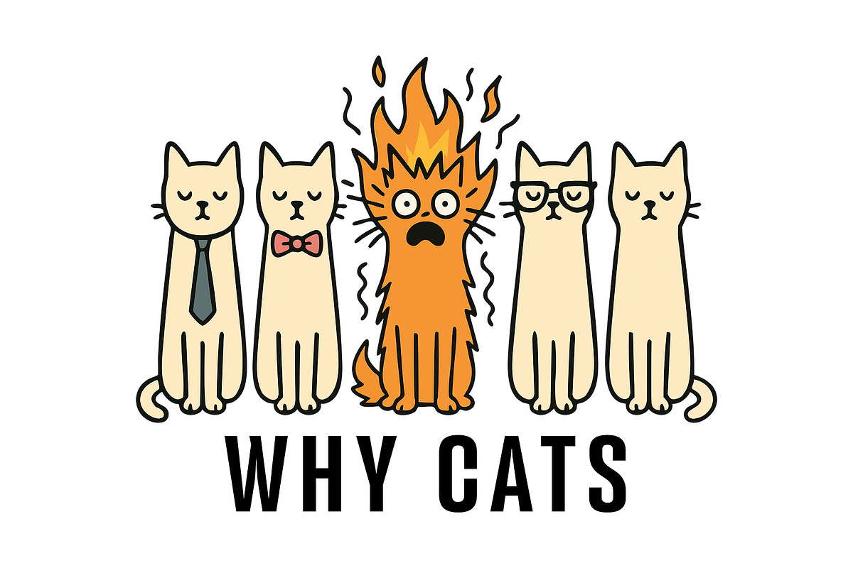 Why Cats Funny Cat PNG | Minimalist, a Graphic by Star Graphic Design