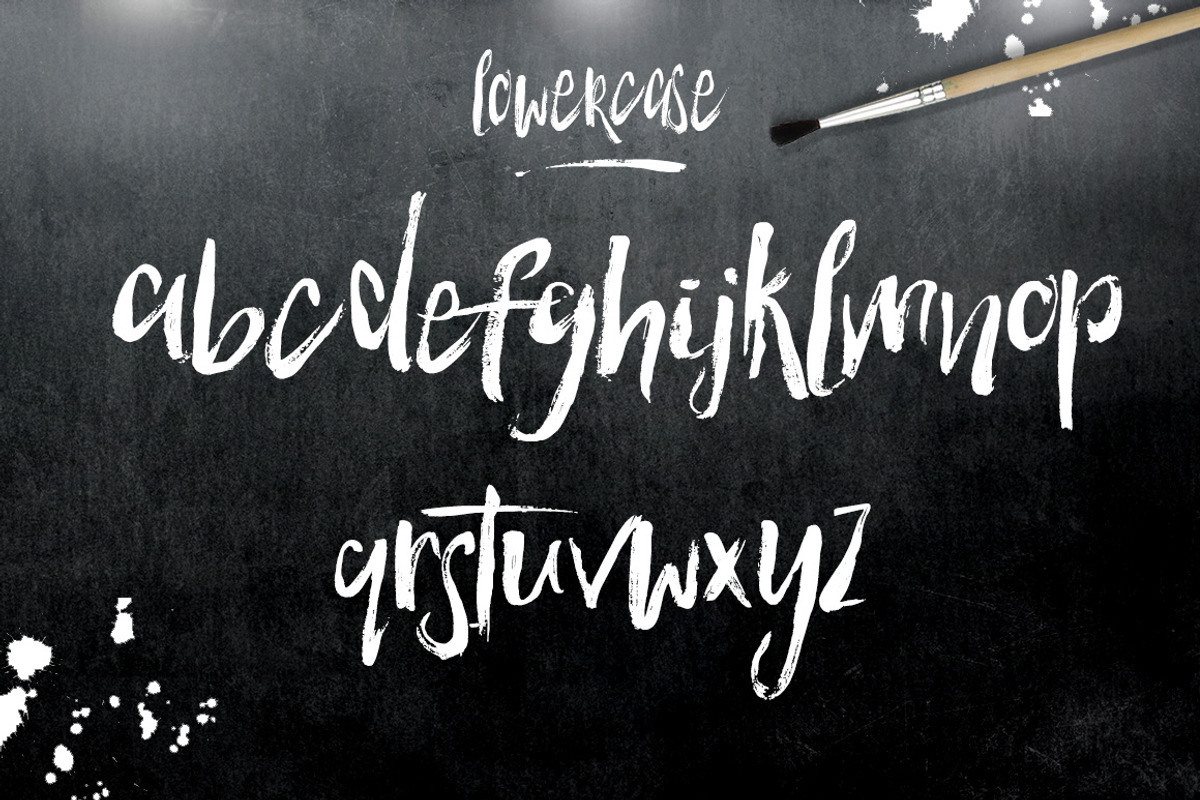 Torquay Hotel Brush Font preview 3