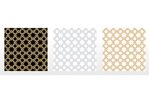 Set of abstract geometry patterns in, a Pattern Graphic by RODINA