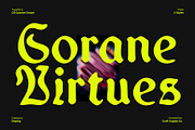 CS Quicker Drawn, a Blackletter Font by Craft Supply Co. (Thumbnail 3 of 8)