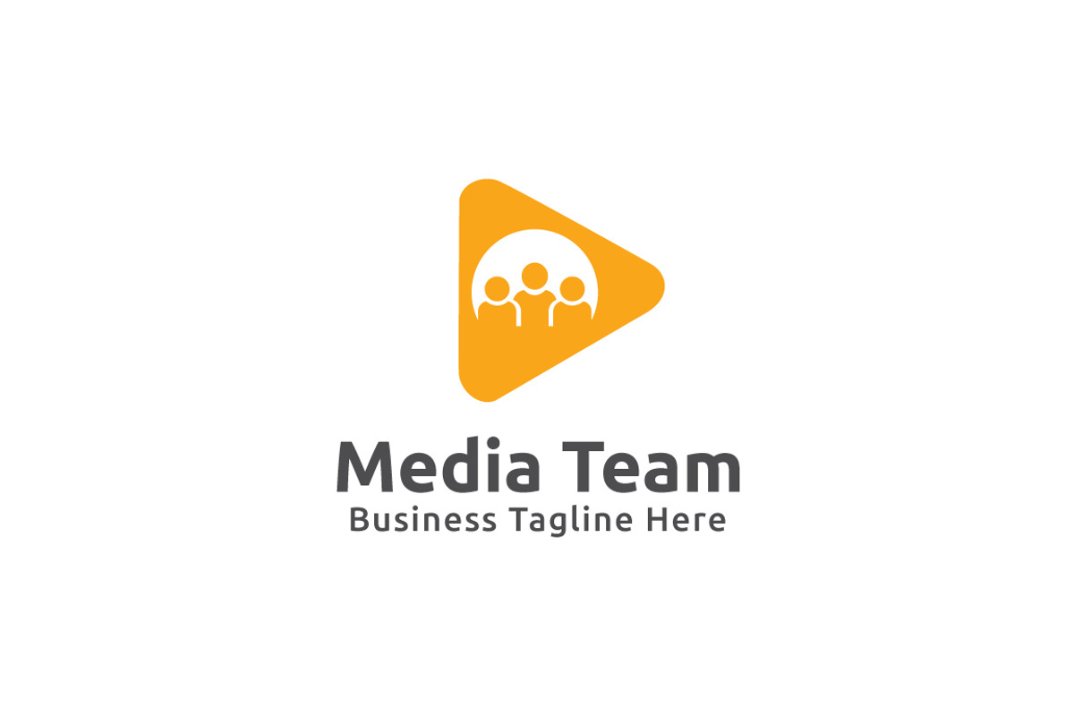 Media Team Logo Template, a Branding & Logo Template by Logo20 (Photo 1 of 2)
