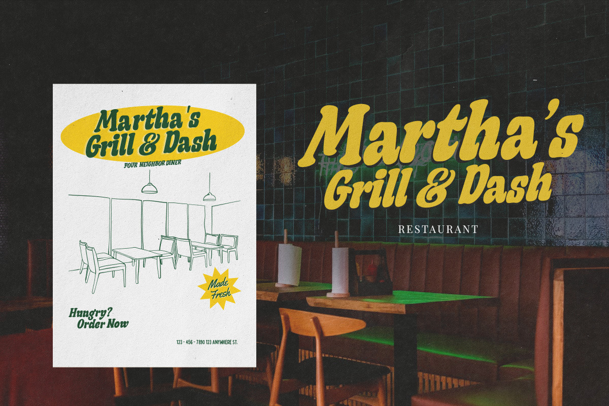 Dx Grove - Variable Retro Font, a Serif Font by Dirtyline Studio (Photo 11 of 12)