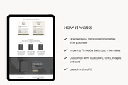 ThriveCart Sales Funnel Template, a Landing Page Template by Pixel & Flow (Thumbnail 7 of 9)