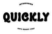 Quickly, a Script Font by FreshTypeINK (Thumbnail 1 of 8)