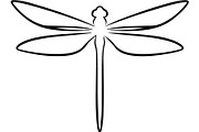 Dragonfly Silhouette, an Object Graphic by Designer_Momina (Thumbnail 10 of 20)