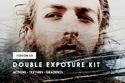 Double Exposure Kit, an Action Add-On by SparkleStock (Thumbnail 1 of 12)