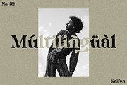Krifon - Retro Serif Font, a Serif Font by tebaltipislab (Thumbnail 6 of 18)