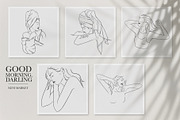 Women & flowers BUNDLE, a Graphic by heyXeni (Thumbnail 38 of 68)