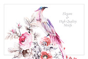 LUXE, Hand painted watercolors!, a Pattern Graphic by Pink Linen (Thumbnail 4 of 10)