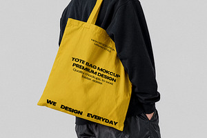 Tote Bag Mockup, a Packaging Mockup by We Design Everyday