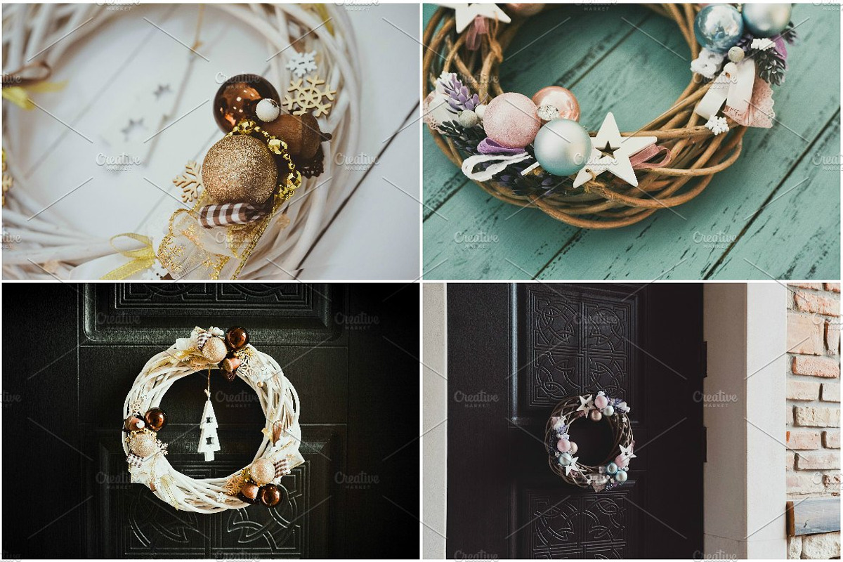 80off christmas wreath bundle 15in1 stock photo containing christmas and xmas, a Holiday Photo by Pro.Motion (Photo 4 of 5)