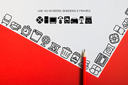 Household Alphabet - Dingbat Font, a Symbol Font by WADLEN (Thumbnail 7 of 7)