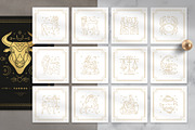 Astrology Zodiac Collection, an Animal Illustration by Vasya Kobelev (Thumbnail 4 of 11)