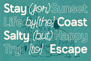 Tirah Monk – Script & Sans Font Duo, a Sans Serif Font by Casloop Studio (Thumbnail 9 of 10)