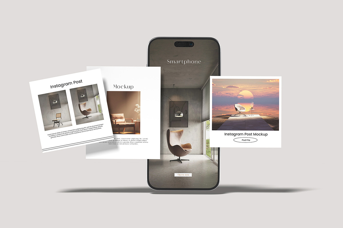 Instagram Stories Mockup, a Wearable Device Mockup by Graphicbars (Photo 11 of 16)