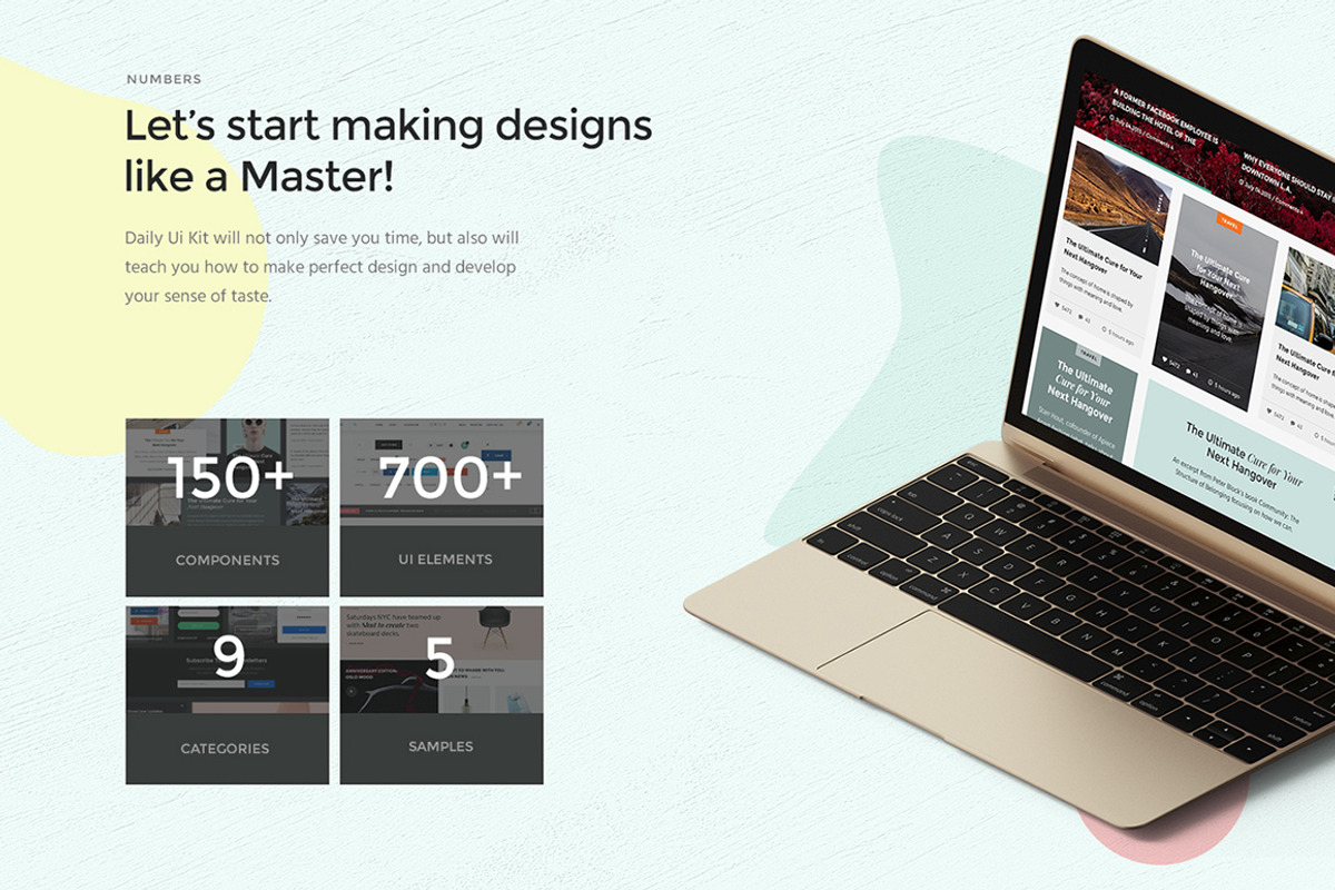 Daily UI Kit, an UI Kit Template by Creanncy (Photo 4 of 5)