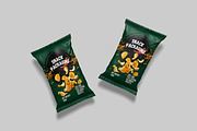 Snack Packaging Mockup, a Mockup by DxSLEX (Thumbnail 3 of 5)
