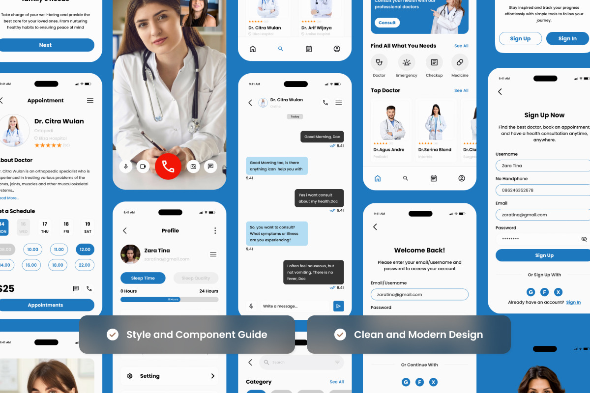 Biyoh - Healthcare & Medical App, an App Template by twinstd (Photo 3 of 5)