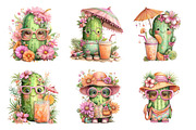 Summer Beach Pickles Clipart, an Illustration by Designworld (Thumbnail 4 of 5)