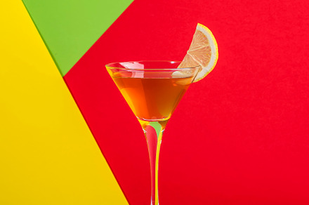 Yellow bird cocktail with white rum, liquor and lime juice in ma, a Food & Drink Photo by 5PH