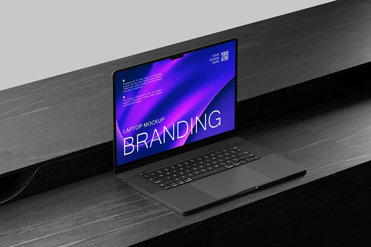 Laptop Mockup, a Device Mockup by Sweetdady (Photo 3 of 4)