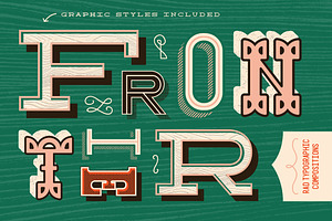 Wood Type Font Collection