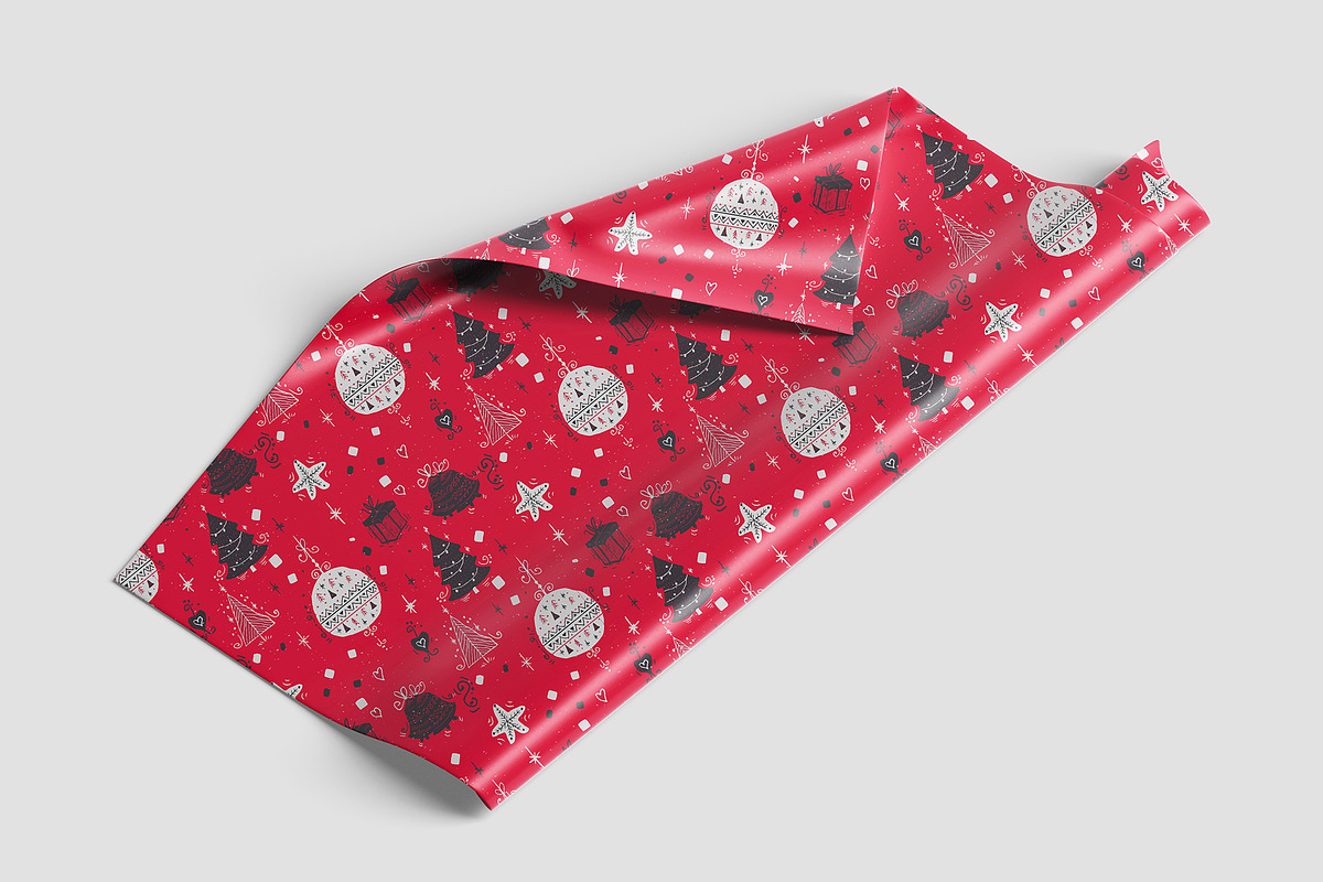 Wrapping Paper Mockup 6 PSD, a Packaging Mockup by GraphicVil (Photo 8 of 9)