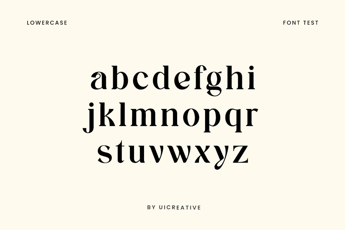 Sophia Francesca Modern Retro Serif, a Serif Font by UICreative (Photo 5 of 12)