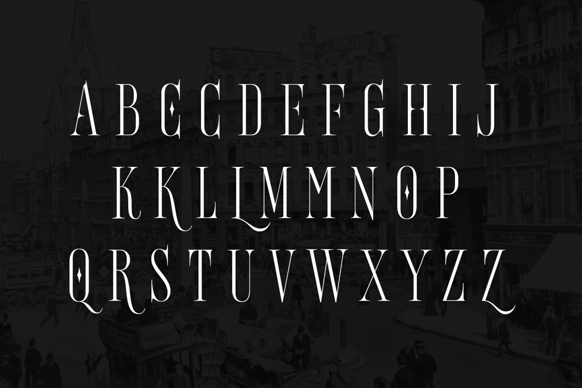 Ghost Dancer, a Serif Font by Yury Veselov (Photo 2 of 8)