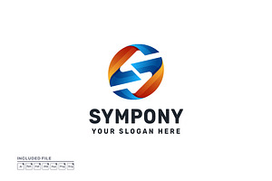 Letter S Gradient Colorful Logo, a Branding & Logo Template by yuanesei
