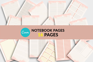 Digital Notebook Pages