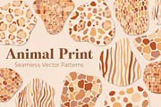 Animal Print - Golden Palette, a Pattern Graphic by Megs Lang (Thumbnail 1 of 10)
