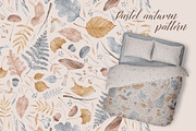 Pastel Autumn Pattern + Elements, a Pattern Graphic by OkPen (Thumbnail 5 of 12)