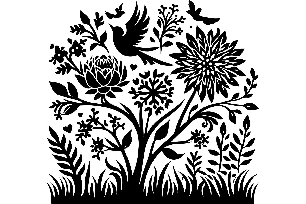 Mandala & Nature SVG Bundle, an Object Graphic by jahid234 (Photo 9 of 13)