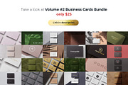 Business Card Bundle Template Mockup, a Business Card Template by PrintPixel (Thumbnail 28 of 28)