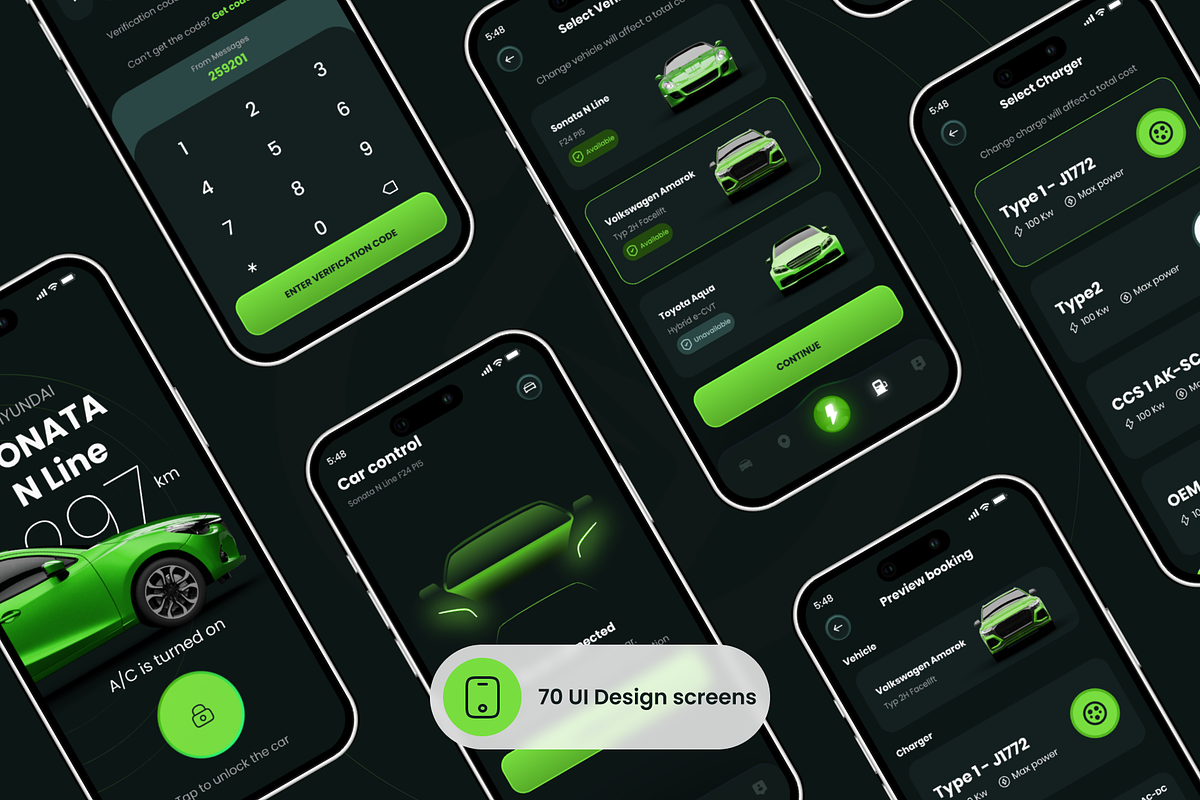 EVAR - Charging Station UI Kit, an UI Kit Template by Timber Store (Photo 3 of 6)