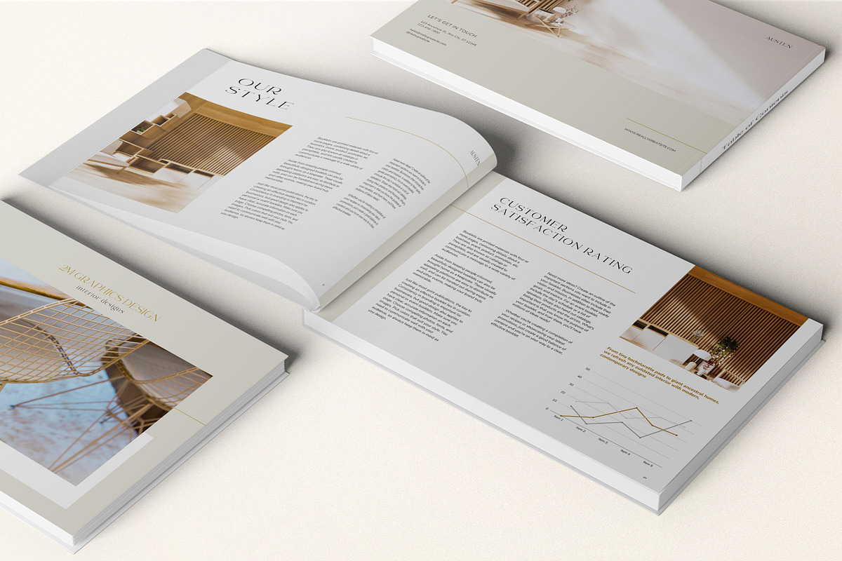 Landscape Book Mockups, a Print Template by 2M GRAPHICS DESIGN (Photo 5 of 14)