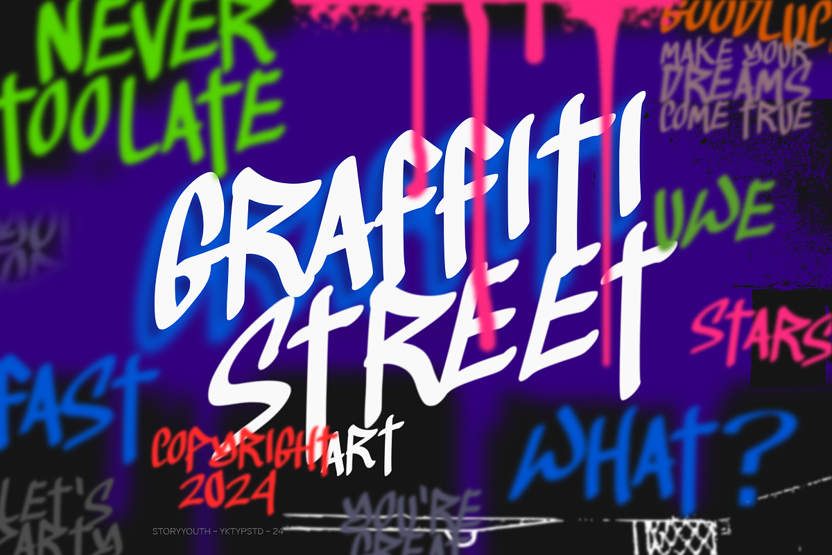 Storyyouth, a Handwritten Font by Yktypstd (Photo 4 of 7)