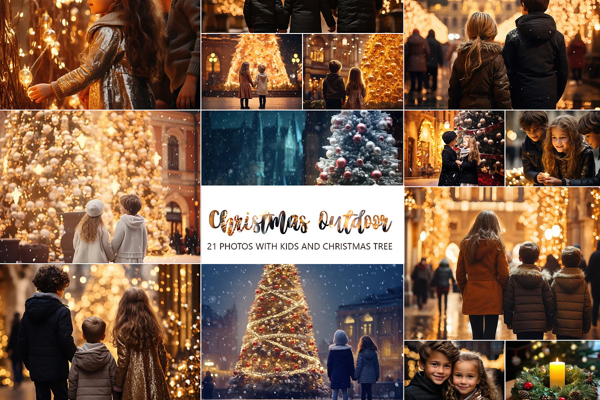 Christmas bundle. 158 holiday photos, a Holiday Photo by Alena Stoyko design (Photo 3 of 8)