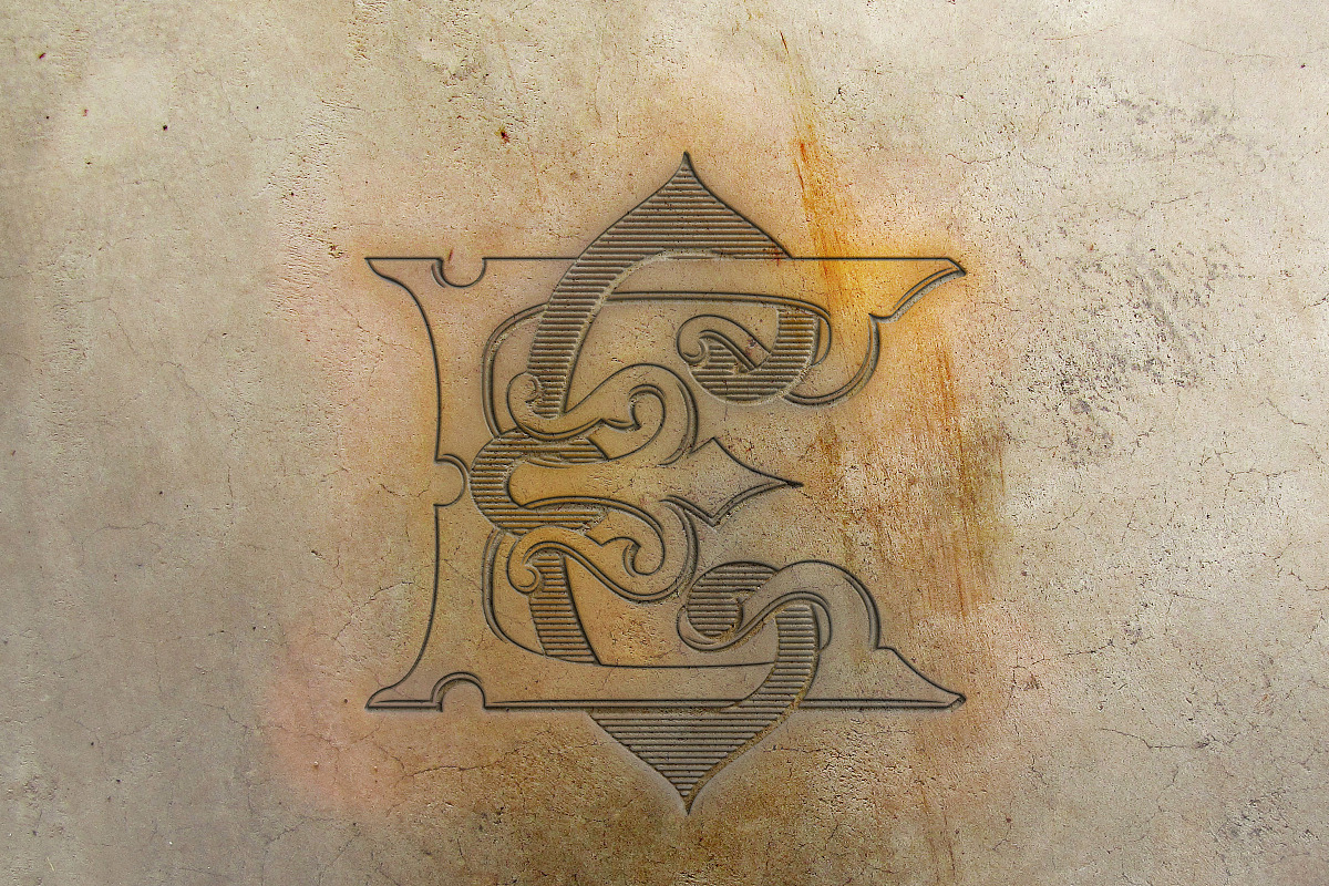 CE Monogram EC Monogram, an Illustration by Shuler Studio (Photo 3 of 6)