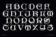 Antique Gothic Celtic Font, a Blackletter Font by Century Library (Thumbnail 3 of 5)