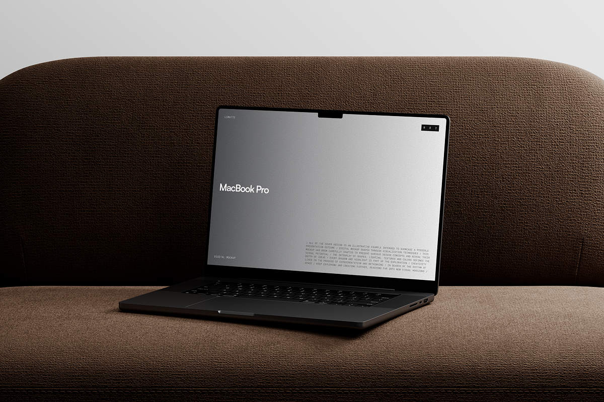 MacBook Pro Mockup Collection R02, a Mac Mockup by Lumatte (Photo 6 of 13)