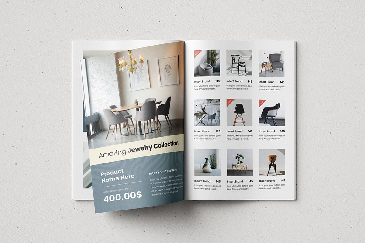 Catalog Brochure Template, Ms Word, a Brochure Template by Creativity-Design (Photo 4 of 9)