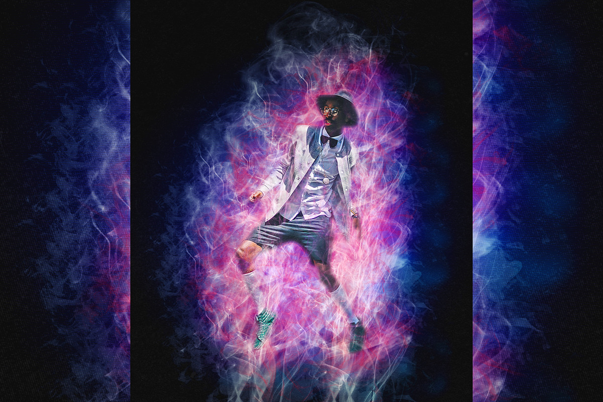 Color Smoke Effect Photoshop Action, an Action Add-On by Studio Retouch (Photo 11 of 12)