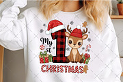My First Christmas Baby PNG, an Illustration by Craft Nest (Thumbnail 2 of 6)
